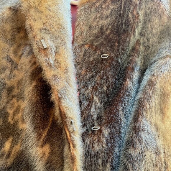 Genuine Sealskin Winter Coat and Mits Chevron Fur Seal Vintage Unisex Canada - Picture 12 of 16